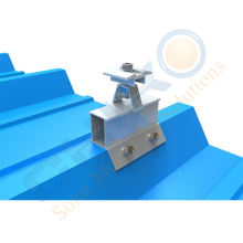 China Top Trapezoidal Metal Roof Clamp Metal Roof Clamp Solar Racking Roof Clamp